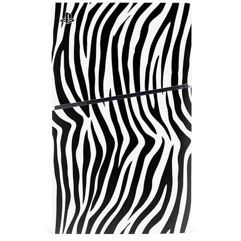 Zebra Print PS5 Slim Digital Edition Bundle Skin