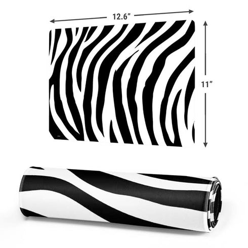 Zebra Print Gaming Mouse Pad