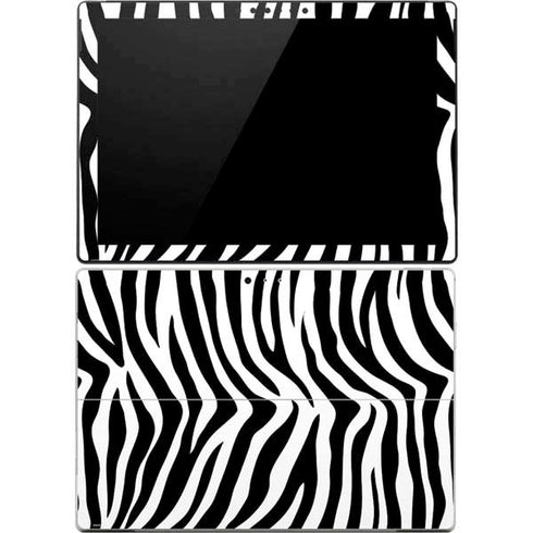 Zebra Print Surface Pro 4 Skin