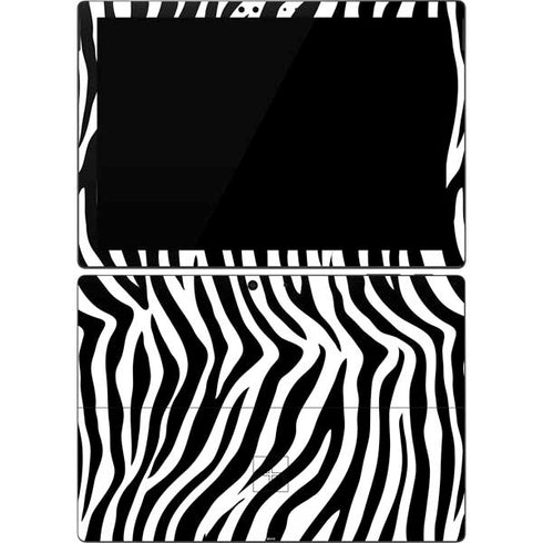 Zebra Print Surface Pro 7 Skin