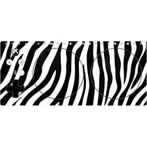 Zebra Print Xbox Adaptive Controller Skin