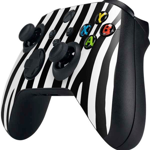 Zebra Print Xbox Series X Controller Skin