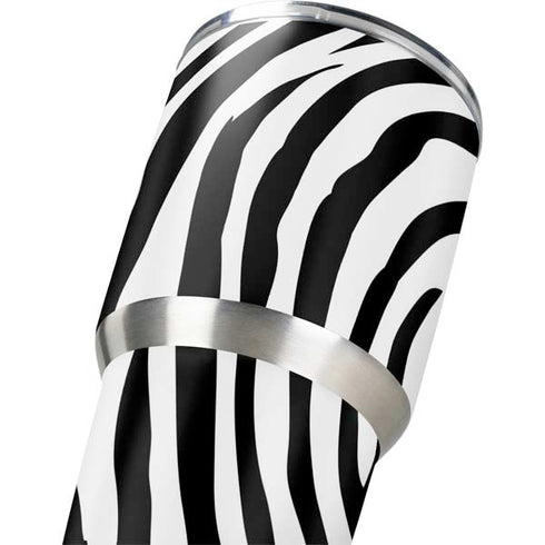 Zebra Print Yeti 30oz Rambler Tumbler Skin