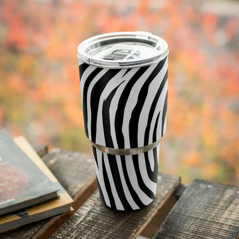 Zebra Print Yeti 30oz Rambler Tumbler Skin