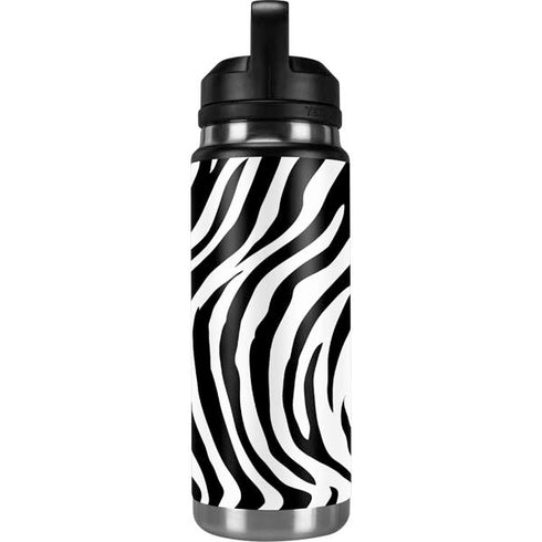 Zebra Print YETI Rambler 26oz Bottle Skin