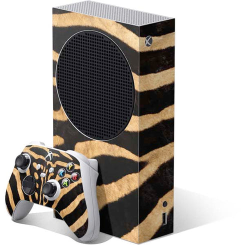Zebra Animal Print Xbox Series S Bundle Skin