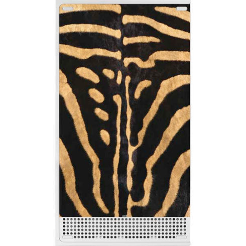 Zebra Animal Print Xbox Series S Console Skin