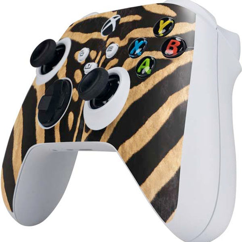 Zebra Animal Print Xbox Series S Controller Skin