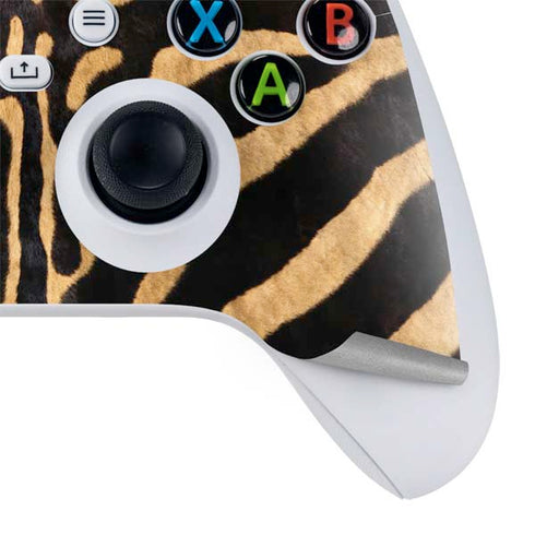 Zebra Animal Print Xbox Series S Controller Skin
