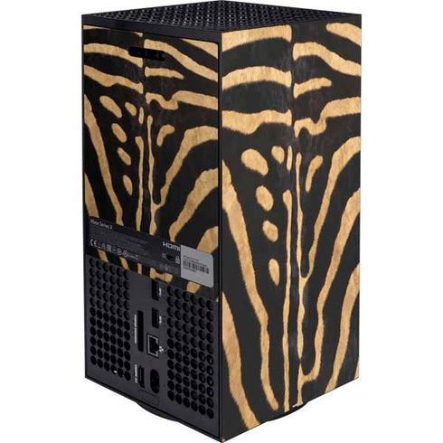 Zebra Animal Print Xbox Series X Bundle Skin