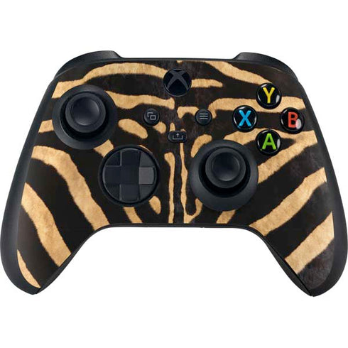 Zebra Animal Print Xbox Series X Bundle Skin