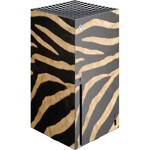 Zebra Animal Print Xbox Series X Console Skin