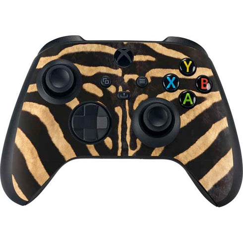 Zebra Animal Print Xbox Series X Controller Skin