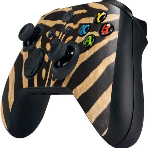 Zebra Animal Print Xbox Series X Controller Skin