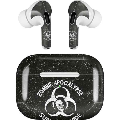 Zombie Apocalypse Survival Guide AirPods Pro 2nd Gen Skin