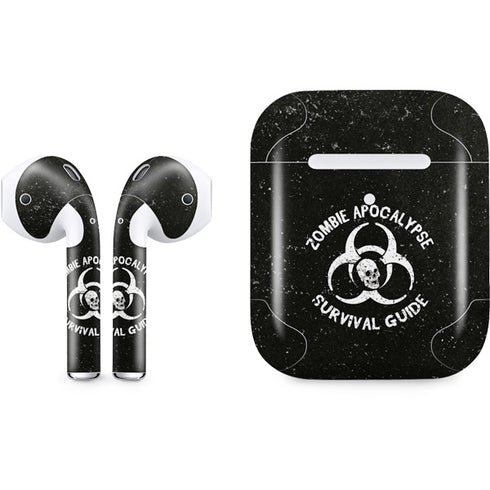 Zombie Apocalypse Survival Guide Apple AirPods 2 Skin