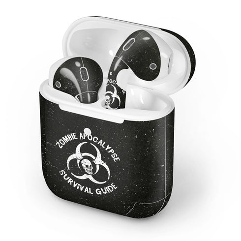 Zombie Apocalypse Survival Guide Apple AirPods 2 Skin