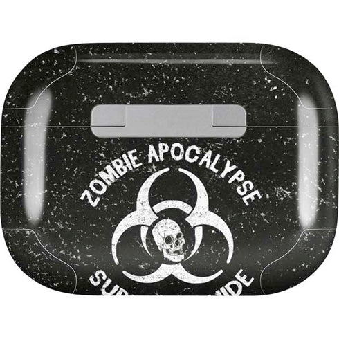 Zombie Apocalypse Survival Guide Apple AirPods Pro Skin