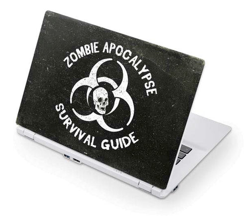 Zombie Apocalypse Survival Guide Acer Chromebook Skin