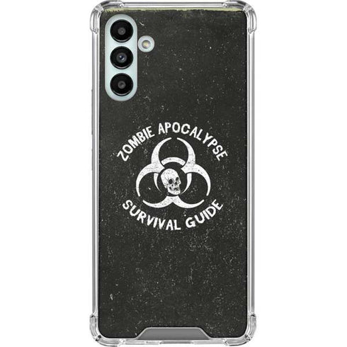 Zombie Apocalypse Survival Guide Galaxy A13 5G Clear Case