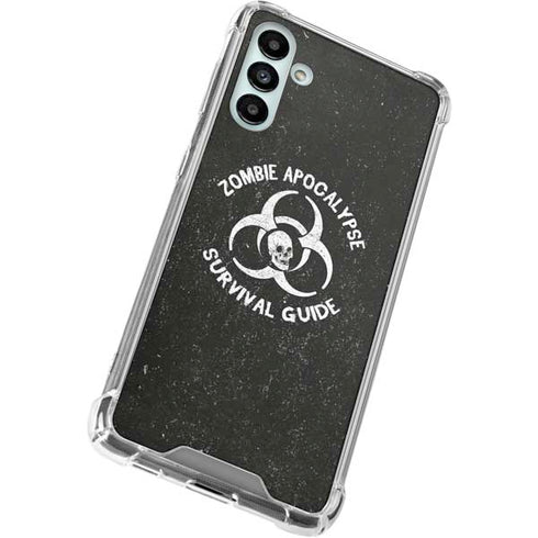 Zombie Apocalypse Survival Guide Galaxy A13 5G Clear Case