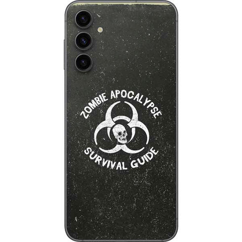 Zombie Apocalypse Survival Guide Galaxy A14 5G Skin