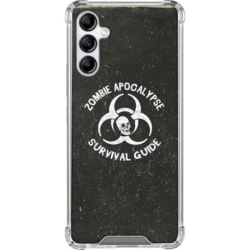 Zombie Apocalypse Survival Guide Galaxy A15 5G Clear Case