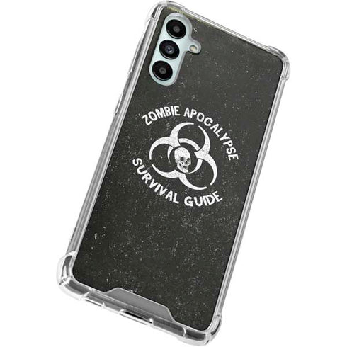 Zombie Apocalypse Survival Guide Galaxy A15 5G Clear Case