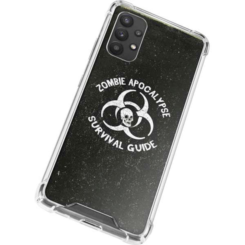 Zombie Apocalypse Survival Guide Galaxy A32 5G Clear Case