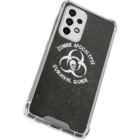 Zombie Apocalypse Survival Guide Galaxy A33 5G Clear Case