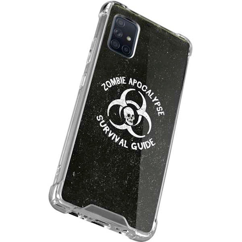 Zombie Apocalypse Survival Guide Galaxy A51 5G Clear Case