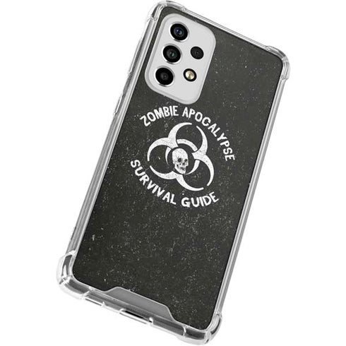 Zombie Apocalypse Survival Guide Galaxy A53 5G Clear Case