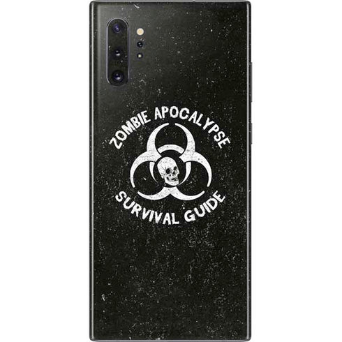 Zombie Apocalypse Survival Guide Galaxy Note 10 Plus Skin