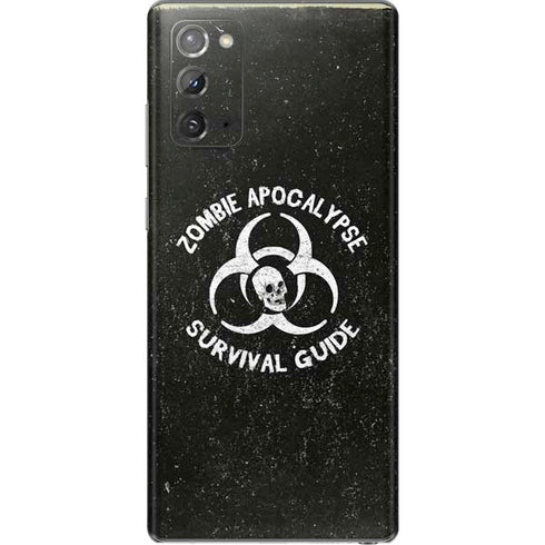 Zombie Apocalypse Survival Guide Galaxy Note20 5G Skin
