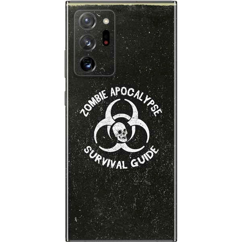 Zombie Apocalypse Survival Guide Galaxy Note20 Ultra 5G Skin
