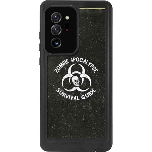 Zombie Apocalypse Survival Guide Galaxy Note20 Ultra 5G Waterproof Case