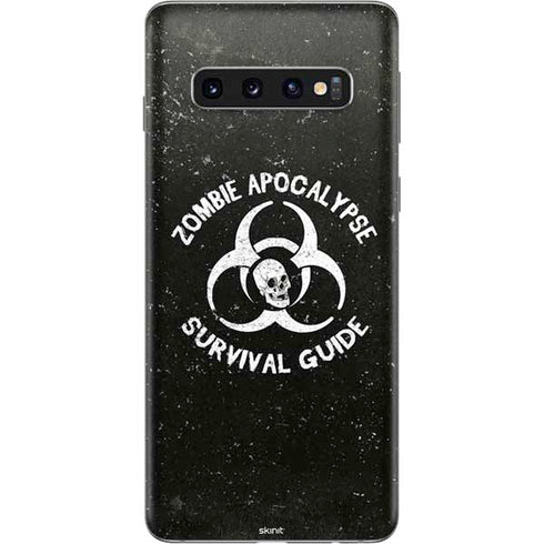 Zombie Apocalypse Survival Guide Galaxy S10 Skin