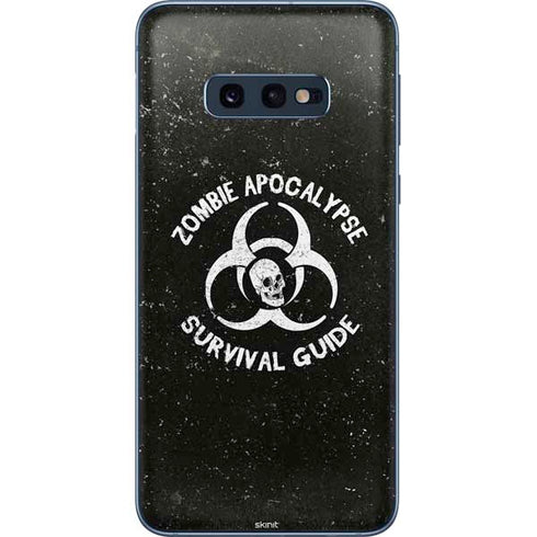 Zombie Apocalypse Survival Guide Galaxy S10e Skin