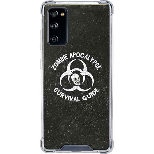 Zombie Apocalypse Survival Guide Galaxy S20 FE Clear Case