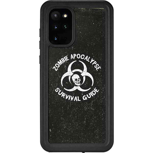 Zombie Apocalypse Survival Guide Galaxy S20 Plus Waterproof Case