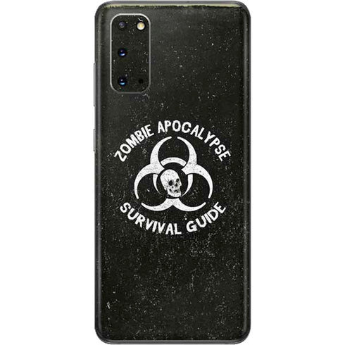 Zombie Apocalypse Survival Guide Galaxy S20 Skin