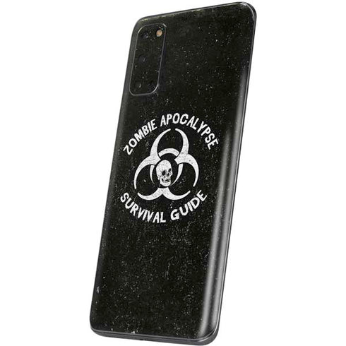Zombie Apocalypse Survival Guide Galaxy S20 Skin