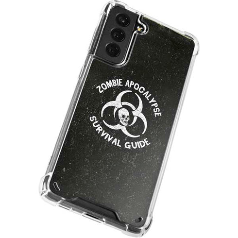 Zombie Apocalypse Survival Guide Galaxy S21 5G Clear Case