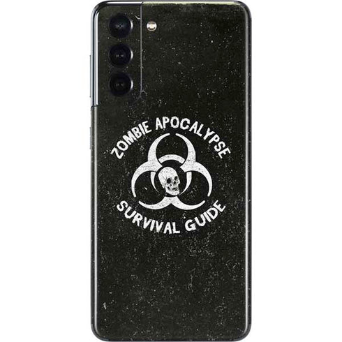 Zombie Apocalypse Survival Guide Galaxy S21 5G Skin