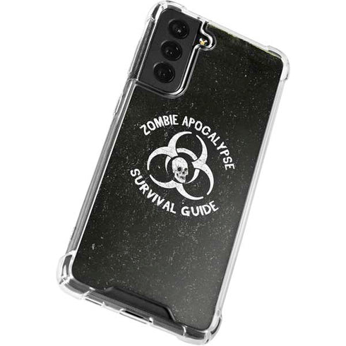 Zombie Apocalypse Survival Guide Galaxy S21 FE Clear Case
