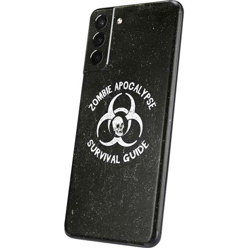 Zombie Apocalypse Survival Guide Galaxy S21 Plus 5G Skin