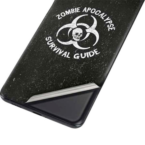 Zombie Apocalypse Survival Guide Galaxy S21 Plus 5G Skin