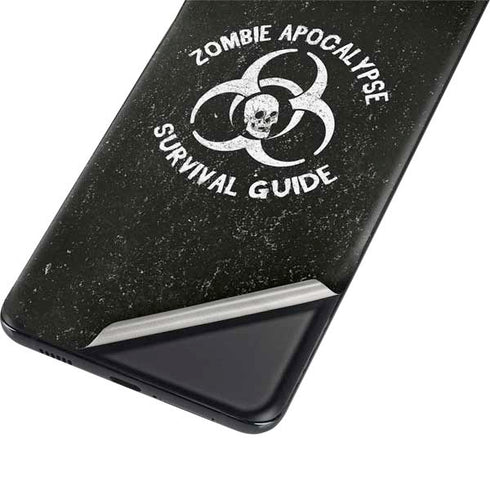 Zombie Apocalypse Survival Guide Galaxy S21 Ultra 5G Skin
