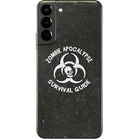 Zombie Apocalypse Survival Guide Galaxy S22 Plus Skin