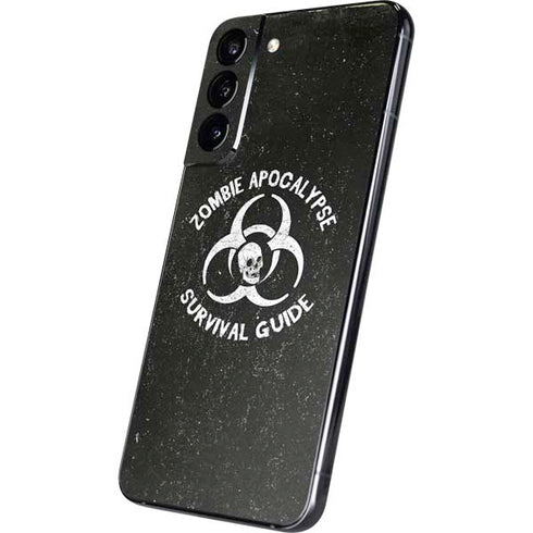Zombie Apocalypse Survival Guide Galaxy S22 Plus Skin